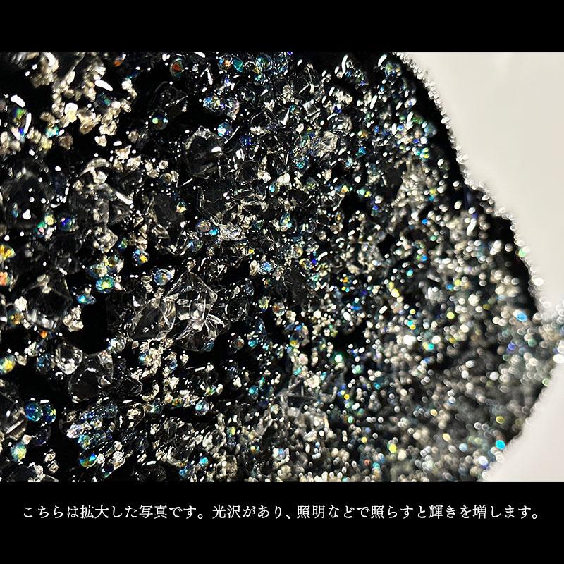 水晶パネル アートパネル 水晶絵 60×80cm 黒フレーム付き 偉人