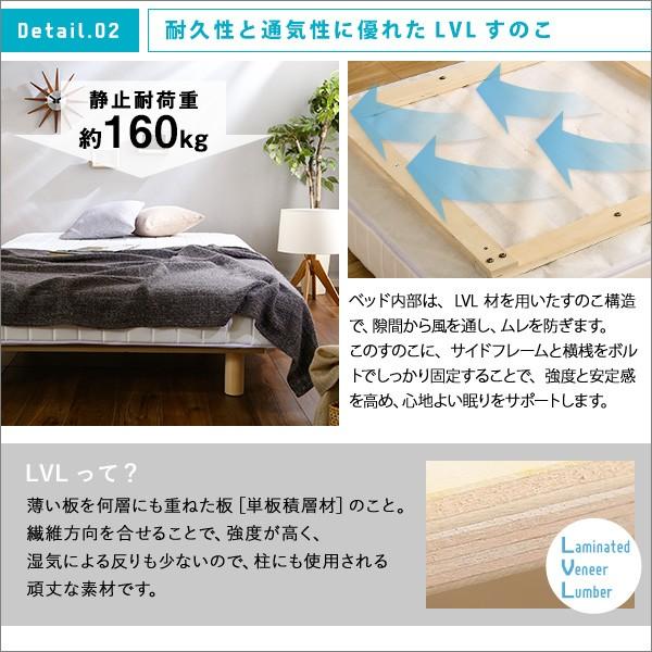 新発想で搬入も組立カンタン！ ほどよい弾力 脚付きロールマットレス（ボンネルコイルスプリング）【Unite -Raide- -ユニテ・ライド-】セミダブルサイズ