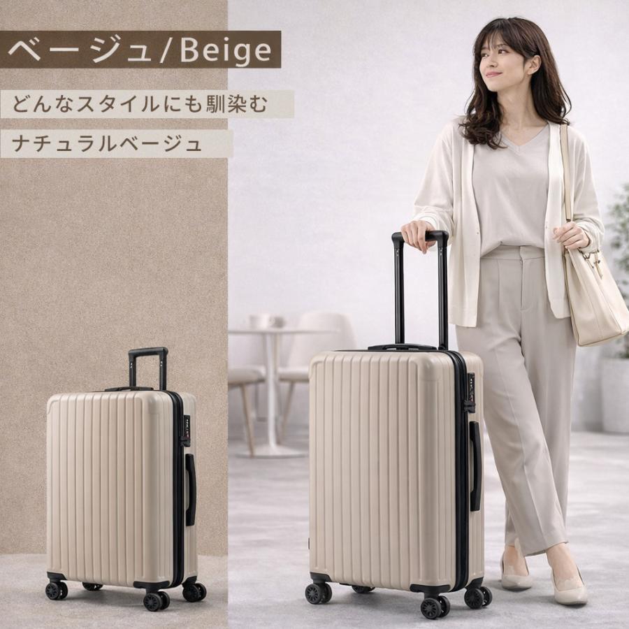 FANCY WONDERLAND 2個セット スーツケース Mサイズ 軽量 キャリー