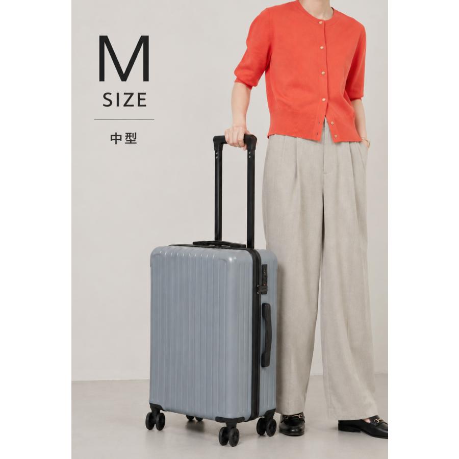 FANCY WONDERLAND 2個セット スーツケース M Lサイズ 軽量 キャリー