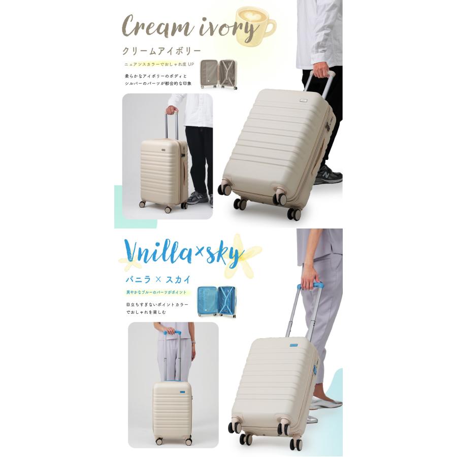 FANCY WONDERLAND 2個 スーツケース m s キャリーケース 機内持ち込み