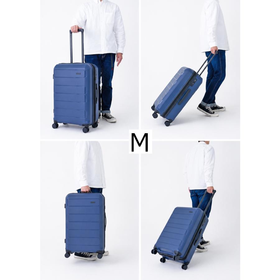 FANCY WONDERLAND スーツケース m 拡張 キャリーケース mサイズ 軽量