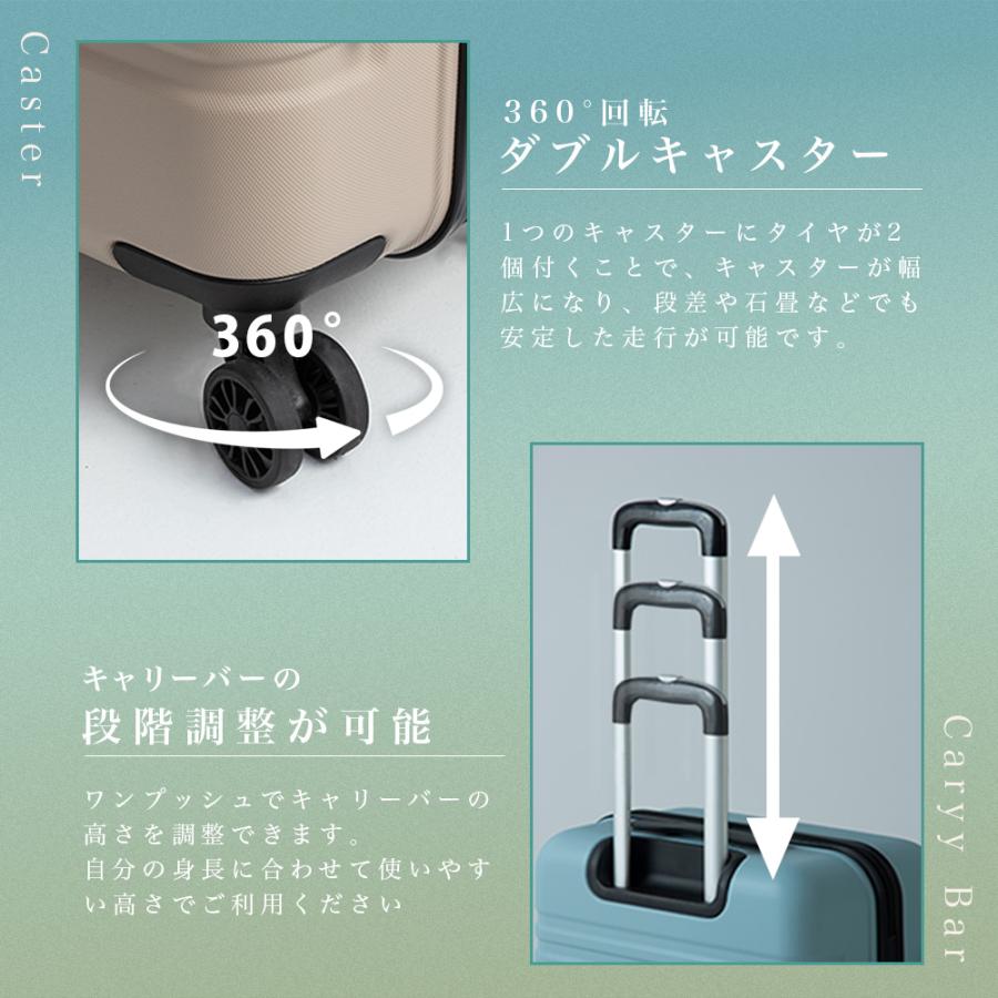 スーツケース 機内持ち込み 送料無料 ty8098-s キャリーバッグ 2泊3日 キャリーケース  sサイズ 小型 レディース メンズ 子供 ファスナータイプ｜luckypanda｜14