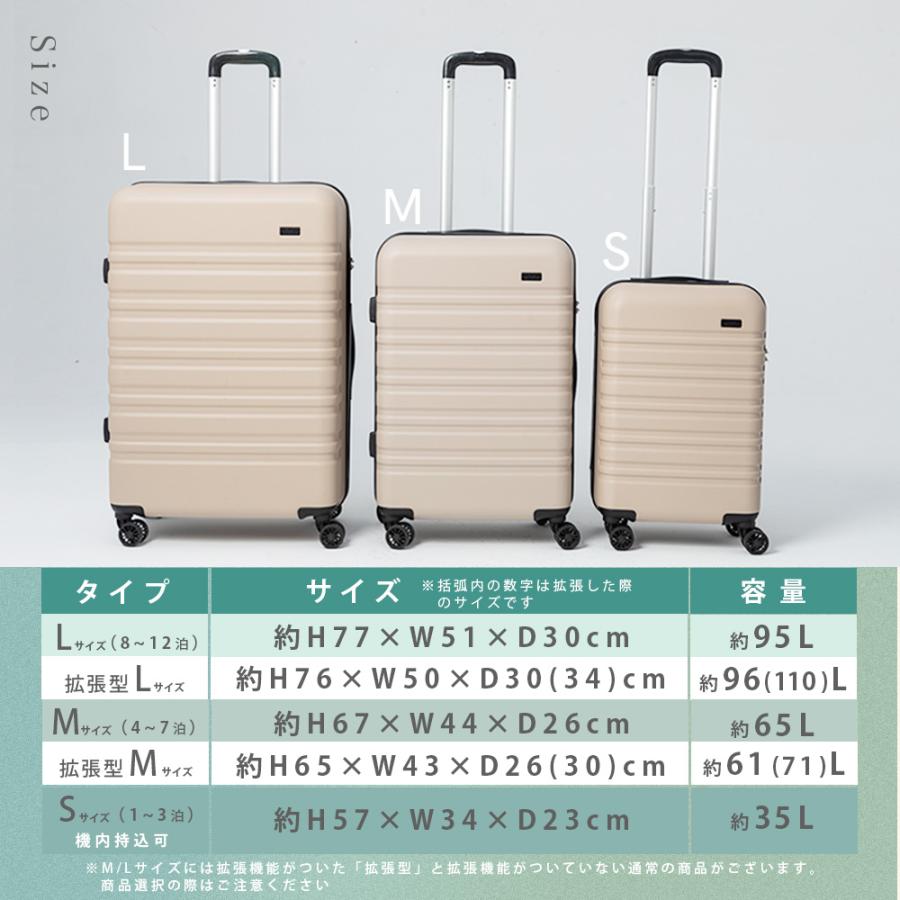 FANCY WONDERLAND 拡張型スーツケース l 大型 拡張機能付き FANCY WONDERLAND 拡張型スーツケース l 大型 拡張機能付き