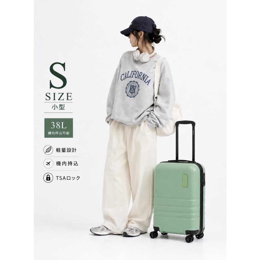 FANCY WONDERLAND スーツケース s m l 拡張 キャリーケース 軽量 TSA