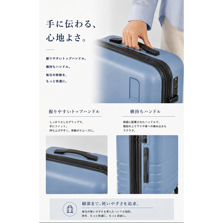 FANCY WONDERLAND スーツケース s m l 拡張 キャリーケース 軽量 TSA