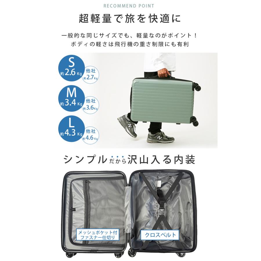 6,980円から スーツケース l 軽量 キャリーケース lサイズ TSA