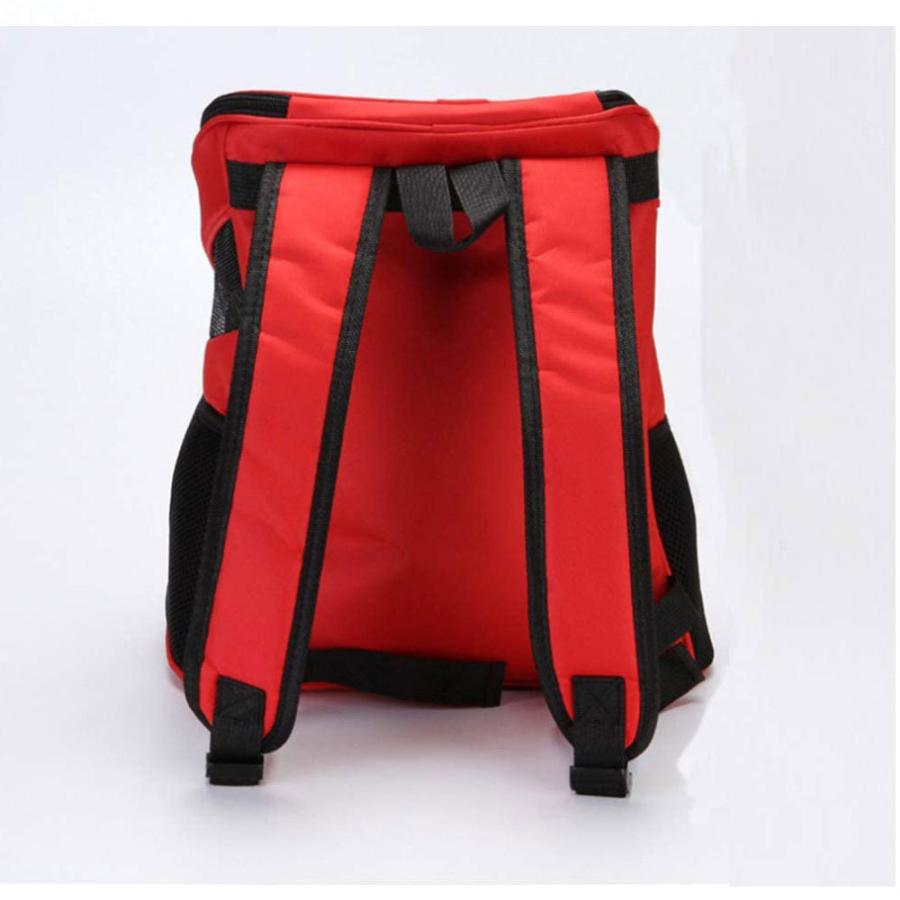 移動のストレスを軽減する リュックサック型キャリーバッグ 少し大きい 耐荷重3.5kg 折り畳み収納可能！背負いやすいリュックタイプのペットキャリ 爆買 |  | 07