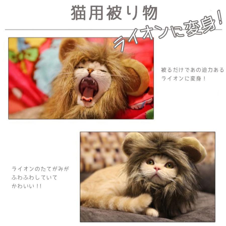 猫用 犬用 被り物 首回り28cm 32cm Sサイズ Mサイズ 帽子 ライオン 変身 仮装 ペット用 ウィッグ コスプレ パーティー イベント ハロウィン 猫 犬 Pet19 ラッキーパンダヤフーショップ 通販 Yahoo ショッピング