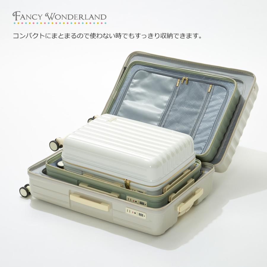 キャリーケース mサイズ 軽量 スーツケース fancywonderland ty2210-m  キャリーバッグ トランクケース tsaロック 中型 m 4泊5日｜luckypanda｜22