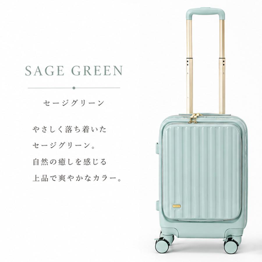 FANCY WONDERLAND スーツケース フロントオープン 機内持ち込み