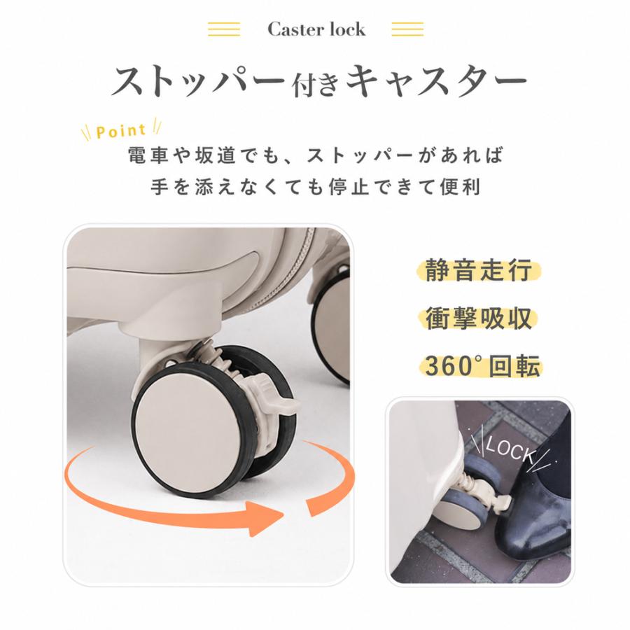 FANCY WONDERLAND スーツケース m キャリーケース 前開き mサイズ