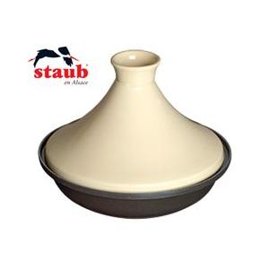 Staub（ストウブ） タジン鍋 28cm ホワイト （staub・ストーブ