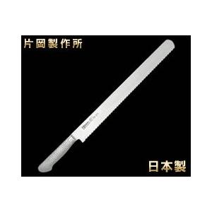 片岡製作所　Brieto-M11PRO　ウェーブナイフ（パン切り）390mm　M1148　（日本製・国産・パン切り包丁・庖丁・ブライト）