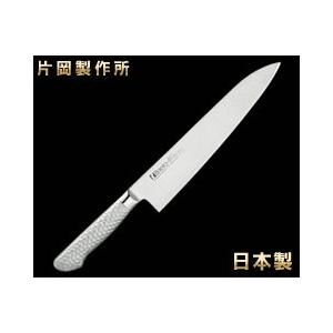 片岡製作所　Brieto-M11PRO　D.P.S　牛刀240mm　M1104-D.P.S　（日本製・国産・牛刀包丁・庖丁・DPS-CLAD・ブライト） 牛刀24cm ブライトM11 PRO M1104 刃渡240mm | 包丁,包丁の「ブランド別