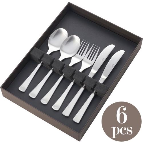 山崎金属工業／YAMACO エブリー 18-8 ペアディナーセット6pcs EVS-6N