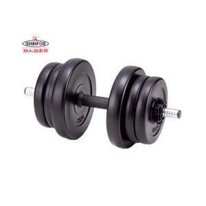 カワセ／鉄人倶楽部 プラスチックダンベル10kg KW-770 （トレーニング