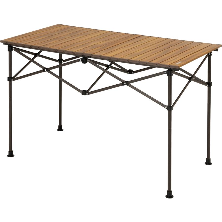 カワセ バンドック アルミロールテーブル115 BD-193BR （キャンプ用品
