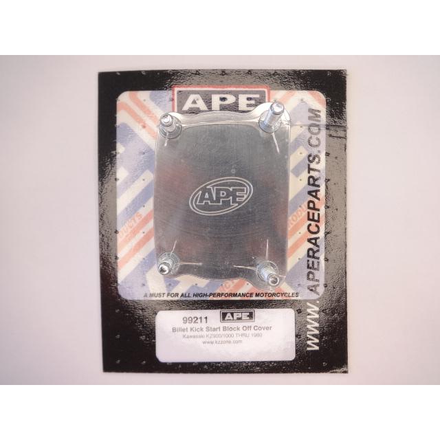 Z1 KZ1000系用 APE キックスタートブロックオフカバー 99211 (5