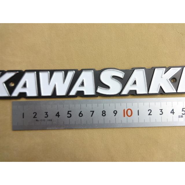 格安新品 Z1,Z2,KZ1000系用 レプリカタンクエンブレム 大ピッチ 140mm