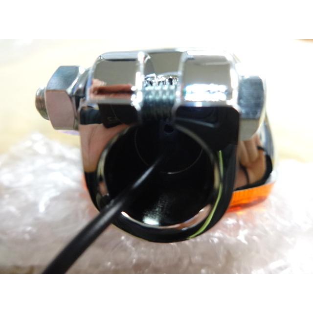 Z400,550,750FX-IKZ1000MKII系等用 レプリカウインカー 1個(2)” R8.6