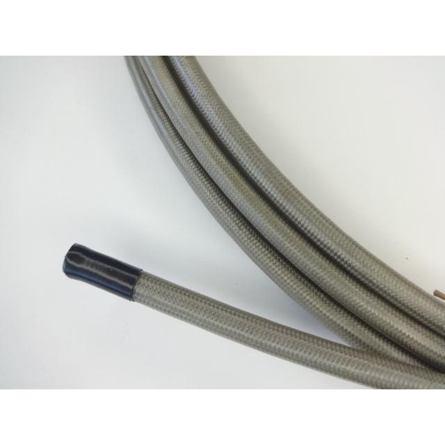 新品 アールズ #3 ステンメッシュ ブレーキホース (クリアコーティング