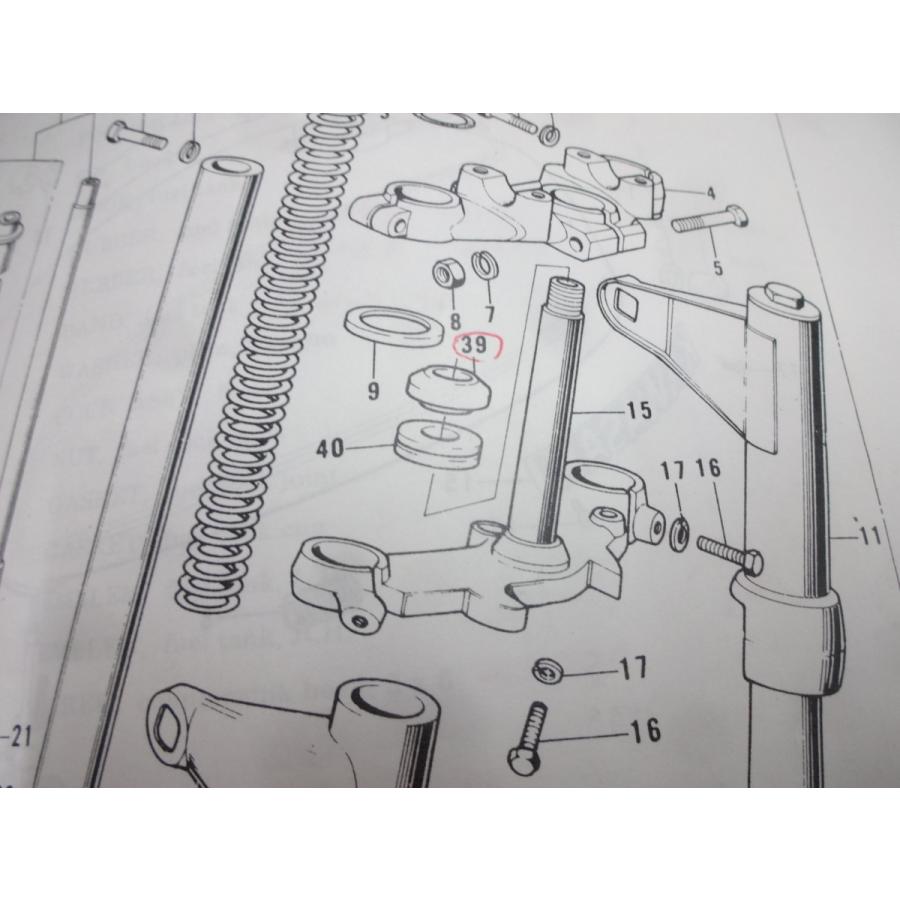 Z1 Z2 KZ900 KZ1000 Z750F Z400FXその他用 純正 ステム ベアリング
