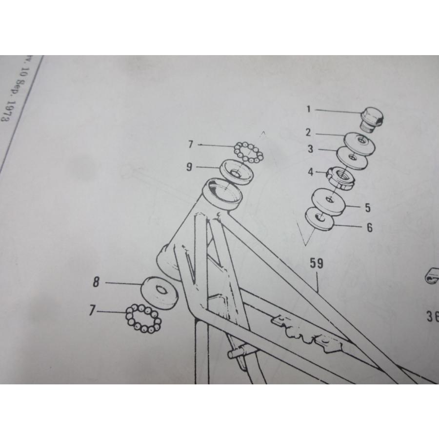 Z1 Z2 KZ900 KZ1000 Z750F Z400FXその他用 純正 ステム ベアリング