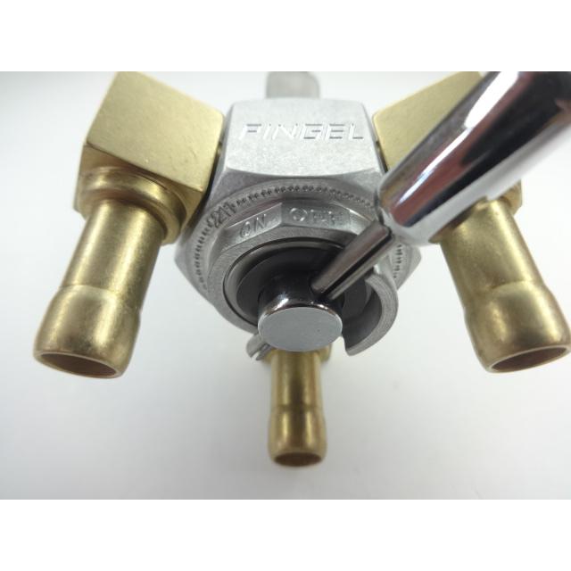 ピンゲル トリプルアウト リザーブ無し コック 8110-T-AH 1/4 (1