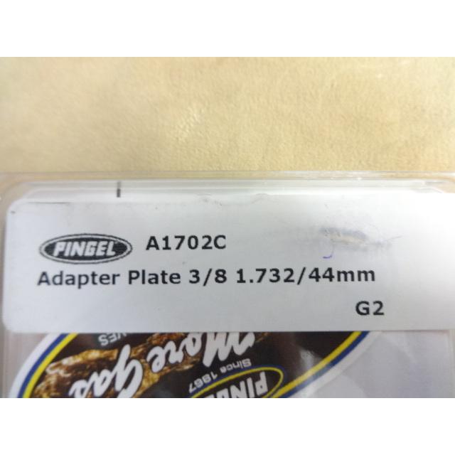 ピンゲル アダプター A1702C 3/8 コック用 プレートタイプ