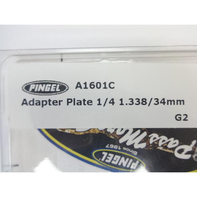 ピンゲル アダプター A1601C 1/4 コック用 プレートタイプ （1）Z400FX