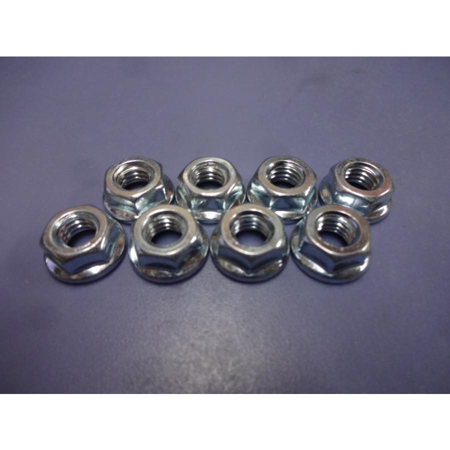 フランジ付き 6mm ナット セット マフラー 取り付け用等に！ 送料無料