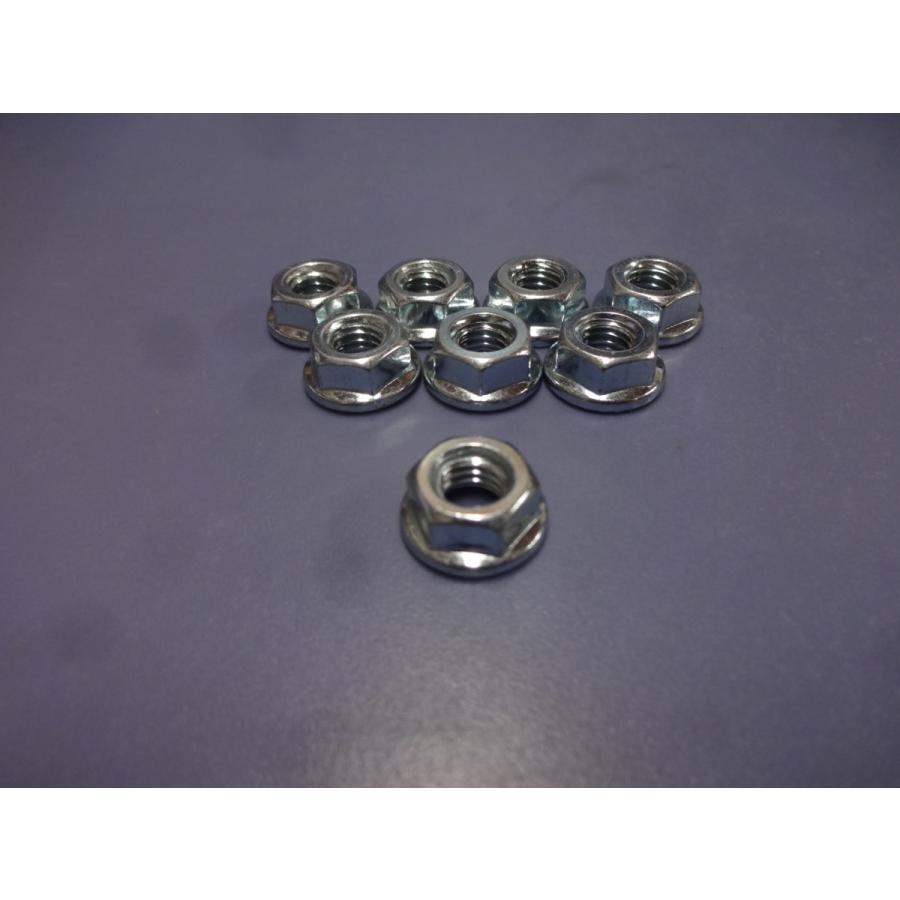 フランジ付き 6mm ナット セット マフラー 取り付け用等に！ 送料無料