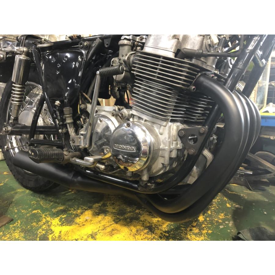 在庫有り即納！ 新品! CB750K0~K6系 MRS 黒 手曲げ集合マフラー (1)”R6