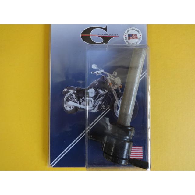 Z1 Z2 系等用 ゴランコック ブラック(黒) クリックスリック ボルトオンコック 76-312S-BLK(2) GolanProducts KZ1000 Z1-R 26.2　 | 