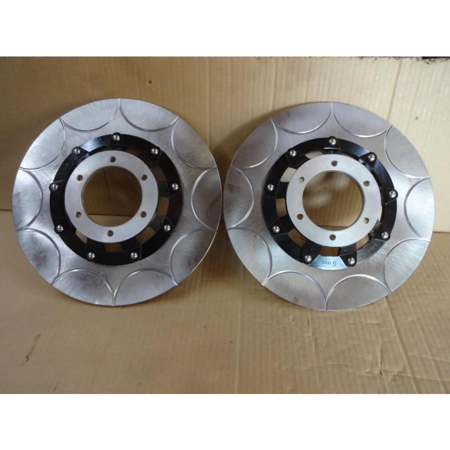 Z1、Z2系用F6穴 両面 10溝 トレンチカット済 ブレーキローター