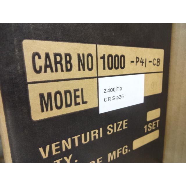 在庫有り即納! 新品!! Z400FX 系 BITO CRキャブレター 26mm R&D CR26
