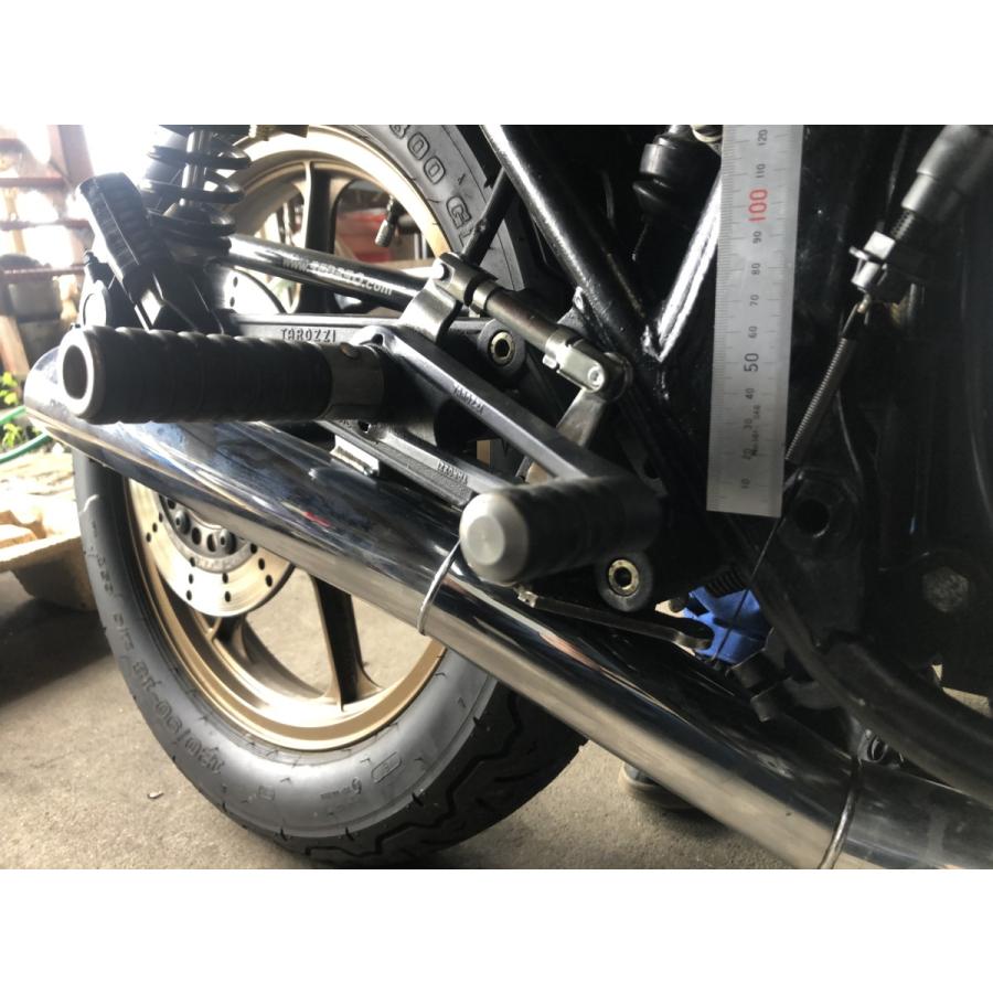 Z400FX・E4系用タロッティ バックステップアルミ固定式09-0032(1)”R6 