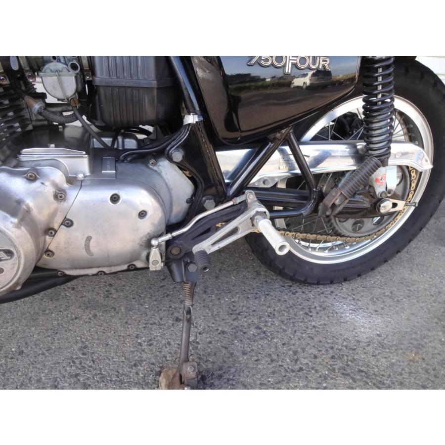新品 '77 CB750F-I SS 系用タロッティ バックステップアルミ可倒式19