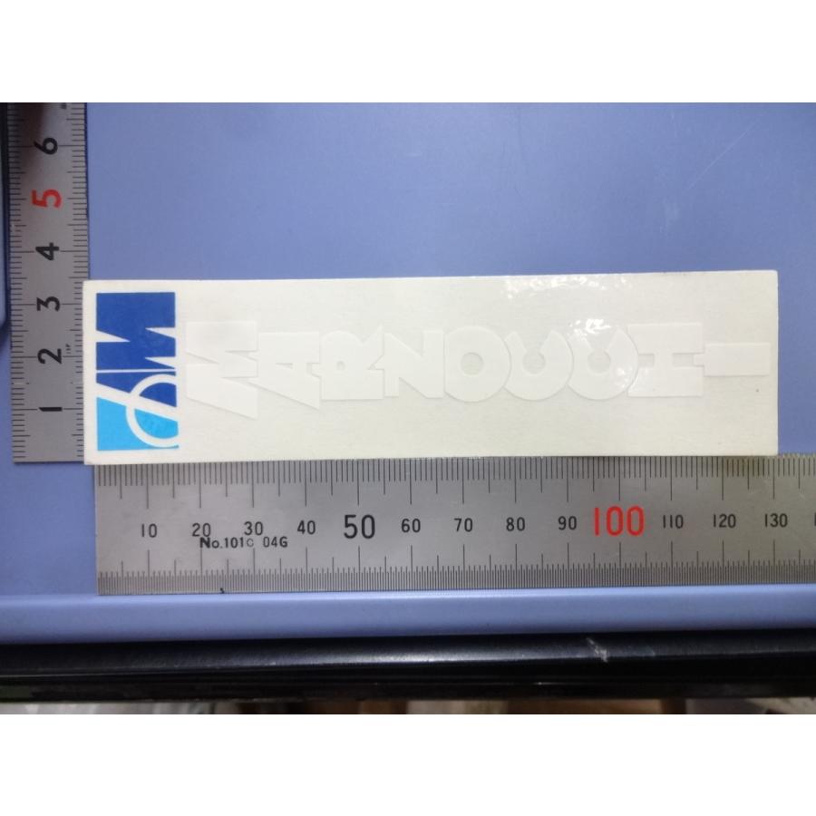 在庫僅か！ 当時物 ！ マルゾッキ MARZOCCHI 縦型 ステッカー 白文字 1