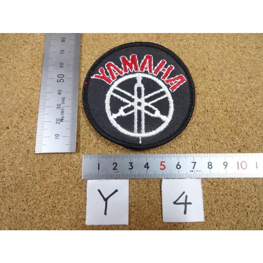 希少当時物 アメリカン ビンテージ ワッペン ヤマハ Y4 送料140円(3