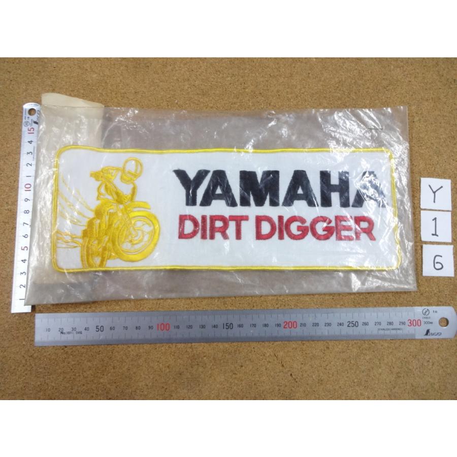 ワッペン 希少当時物 アメリカン ビンテージ ワッペン ヤマハ Y16 (2)” R6.10