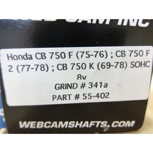 CB750K0〜7,OHC用 WEBハイカム ST-1 55-402 341a ハイリフトカム