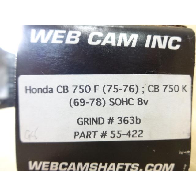 CB750K0〜7,OHC用 WEBハイカム ST-3 55-422 363b ハイリフトカム