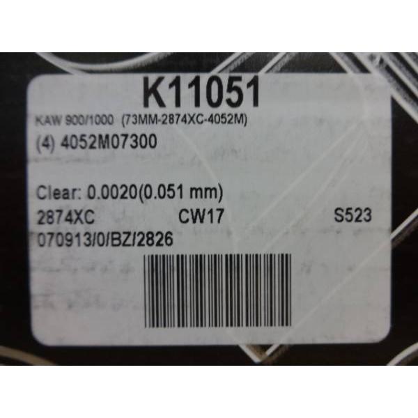 最安！ Z1，KZ系用 K1105 ワイセコ 73mm ピストンキット (2)” 送料無料