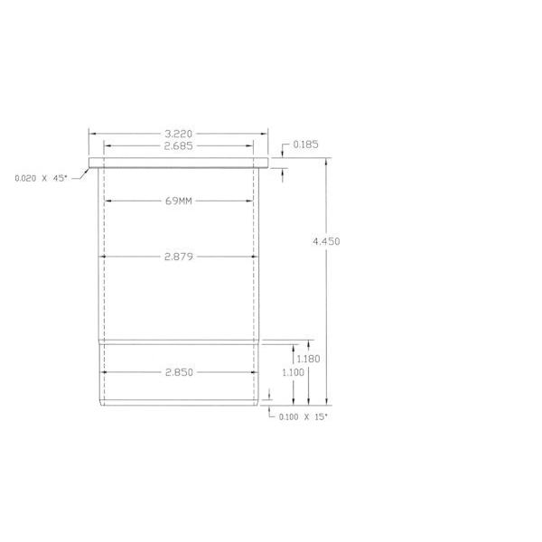 GS400 GS425 GS750 ワイセコ450等用スリーブ (3)&rdquo;　R6.10