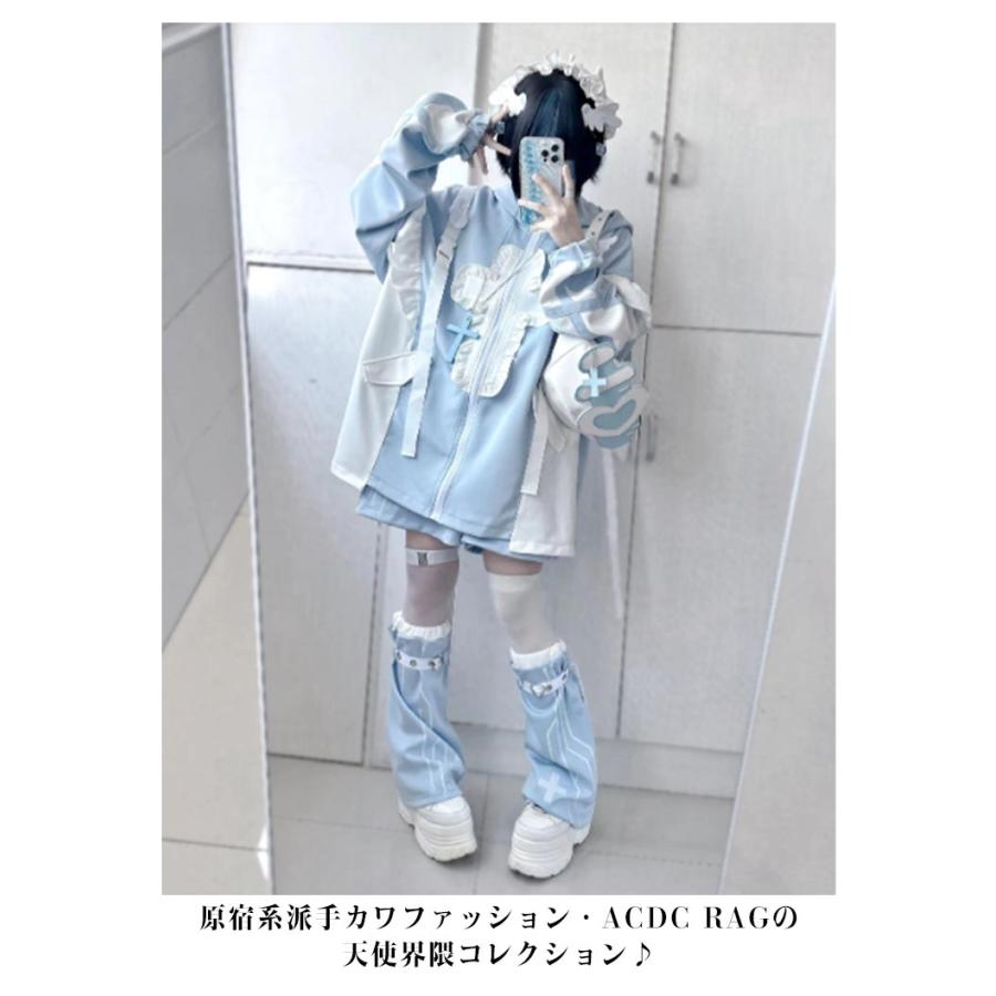 レッグウォーマー ブルゾン ハーフパンツ ジャージ かわいい 3点セット