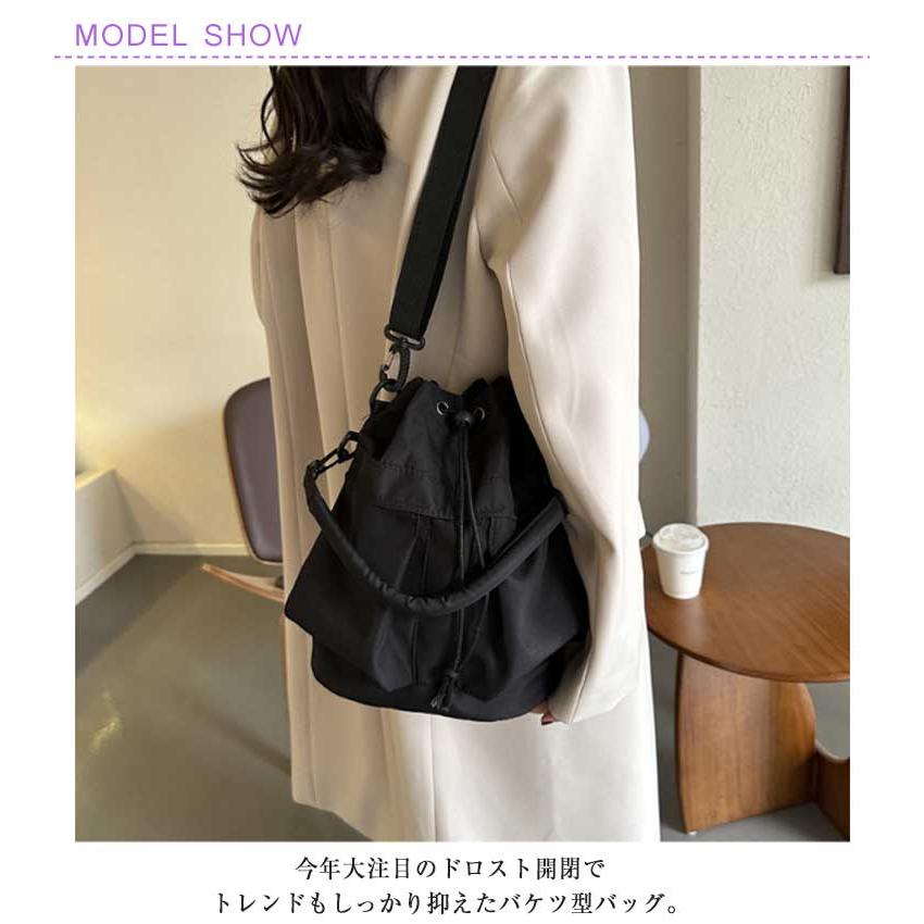 新品 グレーベージュ 本革 巾着バッグ 2way ドローストリング ドロスト 2way ドローストリング バッグ 巾着 巾着バッグ ハンドバッグ