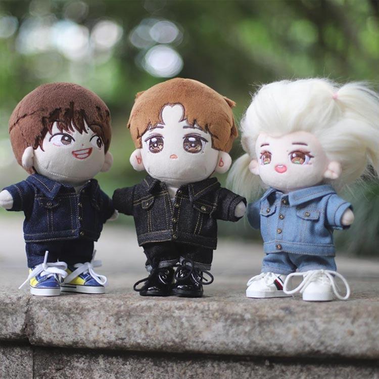 GOT7 ジニョンぬいぐるみ 2体セット 着せ替え服・箱付き