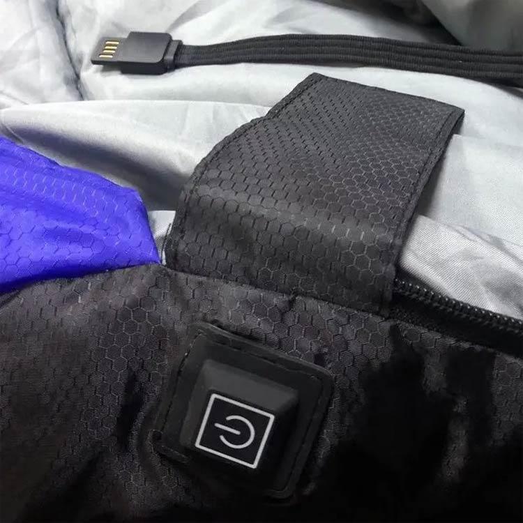 シュラフ 防水 電気毛布 連接可能 軽量 封筒型 アウトドア 10秒速暖